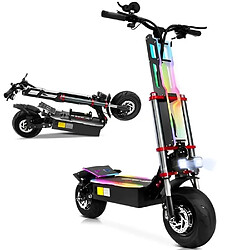 trottinette électrique Adulte TIF K8 - 6000W Double Moteurs - 60V 40Ah - 120KM d'Autonomie - Pliable avec Siège