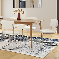 Idmarket 4 CHAISES NAHE BEIGE