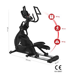 Care Vélo elliptique ELLIPTER FD LED auto-alimenté - - ergomètre connecté