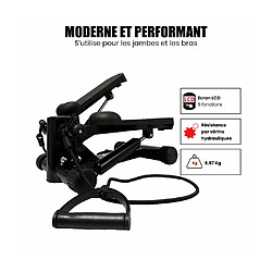 Care Mini stepper avec compteur et bandes de résistance - - SM-842