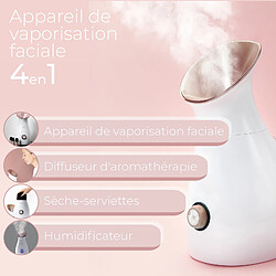 STYLIDEAS Sauna facial ionique 4 en 1