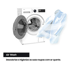 Avis Lave-linge et sèche-linge Samsung AI Eco Bubble 9 kg/6 kg 400 tr/min blanc WD90DG5B15BEEP