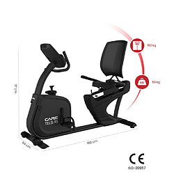Care Vélo semi allongé auto-alimenté - TELIS RS - ergomètre connecté
