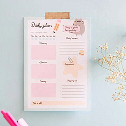 Pusheen Agenda Journalier A5 54 pages Collection Foodie Ludique Multicolore pas cher
