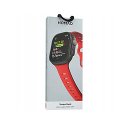 Nomad Bracelet Sport pour Apple Watch 49mm en Fluoroélastomère Modèle Tempo Band Corail pas cher