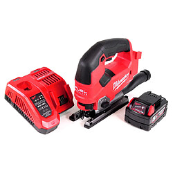 Milwaukee M18 FJS-501C Scie sauteuse 18V Brushless + 1x batterie 5,0Ah + chargeur