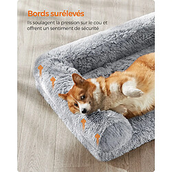 Helloshop26 Panier pour chien canapé pour chiot taille XXL pour chiens de grande taille en mousse alvéolée avec housse amovible lavable 12_0005937