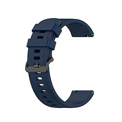 Bracelet En Silicone Lisse Avec Boucle PHONECARE Pour Huawei Watch GT 6 - 41mm - Bleu Foncé