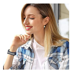 Bracelet SportyStyle PHONECARE Pour Huawei Watch GT 6 - 46mm - Bleu Foncé / Blanc pas cher