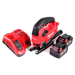 Milwaukee M18 FJS-502C Scie sauteuse 18V Brushless + 2x batterie 5,0Ah + chargeur