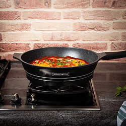 Batterie de cuisine 17 pièces Noir Royalty Line RLES1014M-BLK