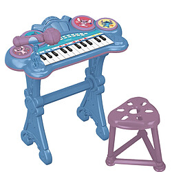 Lexibook Piano électronique Stitch avec siege et microphone
