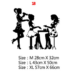 Autocollant mural en vinyle pour salon de beauté, offre spéciale, décoration de chambre pour filles, accessoires de décoration pour salon de beauté~01239