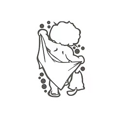Autocollants muraux en vinyle pour salle de bain, motif dessin animé, mignon, pour porte, fenêtre, verre, imperméable, pour enfants, douche, salle de bain~00481 