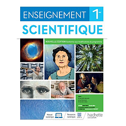 Enseignement scientifique 1re : conforme aux modifications du programme