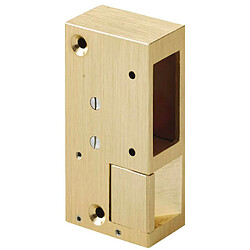 Beugnot gâche électrique en applique - laiton