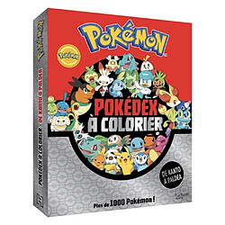 Pokémon : Pokedex à colorier de Kanto à Paldea : Livre de coloriages