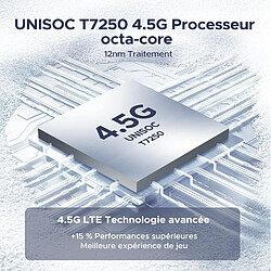 DOOGEE Blade 10 Ultra Energy Smartphone Incassable Android 15 - 36 Go+256Go 6.56'' 6150mAh NFC - Argent