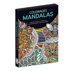 Coloriages mandalas : coffret - Occasion