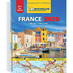 France 2026 : atlas routier et touristique : spirale