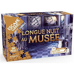 Escape game puzzle : longue nuit au musée