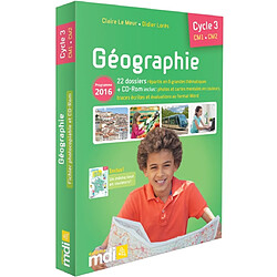 Géographie, cycle 3, CM1-CM2 : programme 2016
