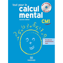 Tout pour le calcul mental CM1 : guide pédagogique avec CD-ROM - Occasion