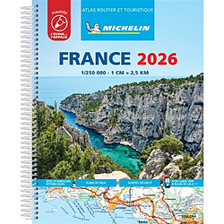 France 2026 : atlas routier et touristique : plastifié