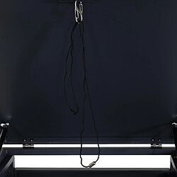 Decoshop26 Cache-poubelle acier 1,03 x 1,15 x 0,63 m pas cher