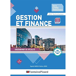 Gestion et finance : série STMG terminale, bac technologique : enseignement de spécialité, enseignement spécifique