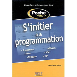 S'initier à la programmation