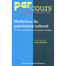 Matériaux du patrimoine culturel : des décors de céramique sous le regard des scientifiques