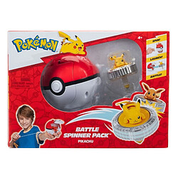 Jazwares Pokémon - Battle Spinner Pokémon Pack Pikachu N°1 & Poké Ball