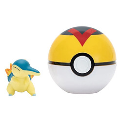 Jazwares Pokémon - Clip'n'Go Poké Balls Héricendre & Niveau Ball