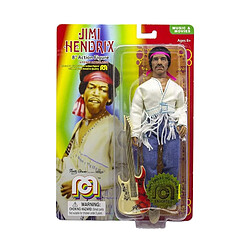 Mego Jimi Hendrix - Figurine Woodstock Flocked 20 cm
