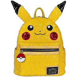 Pokémon - Mini sac à dos World 1-1 Sequin Pikachu Cosplay by Loungefly