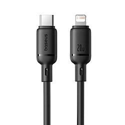 Câble Baseus Silky Series USB-C Lightning PD 20W 2m Noir