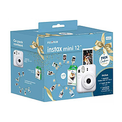 FUJIFILM Instax Mini 12 Blanc pack cadeau