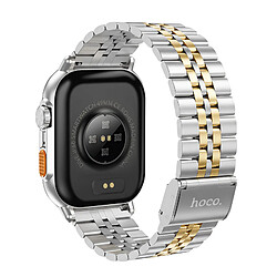 Hoco Hoko Montre Connectée Bluetooth 5.2 Étanche IP67 avec Suivi Santé Modèle DYD02 Argent pas cher