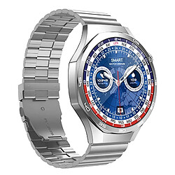 Hoco Hoko Montre Connectée Bluetooth 5.3 Étanche IP68 avec Suivi Santé Argent