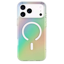 Bigben Coque MagSafe - IPhone17 Pro Max - Semi-transparente - Irisée