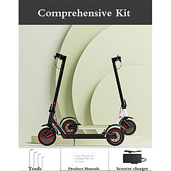 Trottinette Electrique Pliable - AOVO T1 pro - Roues 10" - Moteur 350W - Batterie48V 10.4Ah - Autonomie 30km - Freins à disque pas cher