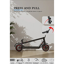 Acheter Trottinette Electrique Pliable - AOVO T1 pro - Roues 10" - Moteur 350W - Batterie48V 10.4Ah - Autonomie 30km - Freins à disque