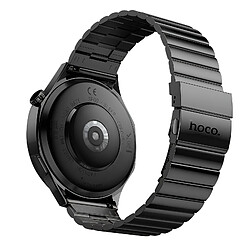 Hoco Hoko Montre Connectée Bluetooth 5.3 Étanche IP68 avec Suivi Santé Noir