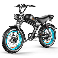 Vélo électrique EMOKO C93 - Dual Moteur 2000W (2*1000W) - Batterie Amovible 23Ah - Autonomie 100 km - Shimano 7 Vitesses VTT