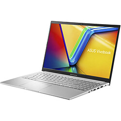 ASUS - PC portable 15.6'' FullHD - Intel Core I7 13620H - 16Go - 512Go SSD - Windows 11 Pro - Clavier AZERTY rétroéclairé - Vivobook X1502V Gris