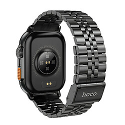 Hoco Hoko Montre Connectée Bluetooth 5.2 Étanche IP67 avec Suivi Santé Modèle DYD02 Noir pas cher