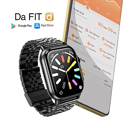 Acheter Hoco Hoko Montre Connectée Bluetooth 5.2 Étanche IP67 avec Suivi Santé Modèle DYD02 Noir