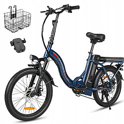 Vélo Électrique - samebike CY20 - Moteur 350W - Batterie 36V 13AH - Autonomie 60Km - SHIMANO 7 speed Homme/Femme VAE