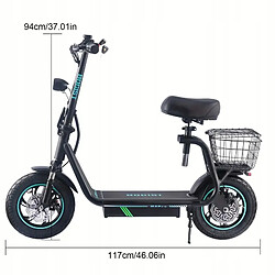 Avis Trottinette électrique bogist M5 PRO- moteurs 500W - Vitesse 45km/h - batterie 48V 13Ah - autonomie 40KM